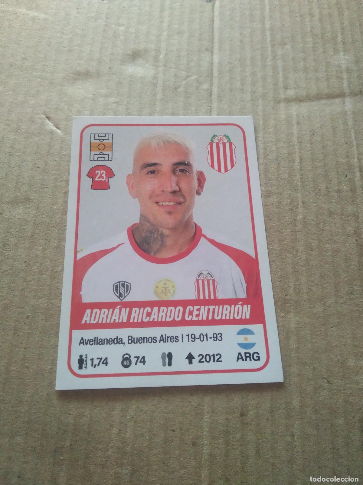 Fu&szlig;ball-Sticker: 82 ADRIAN RICARDO CENTURION BARRACAS CENTRAL CROMO FUTBOL ARGENTINO PANINI LIGA ARGENTINA 2023