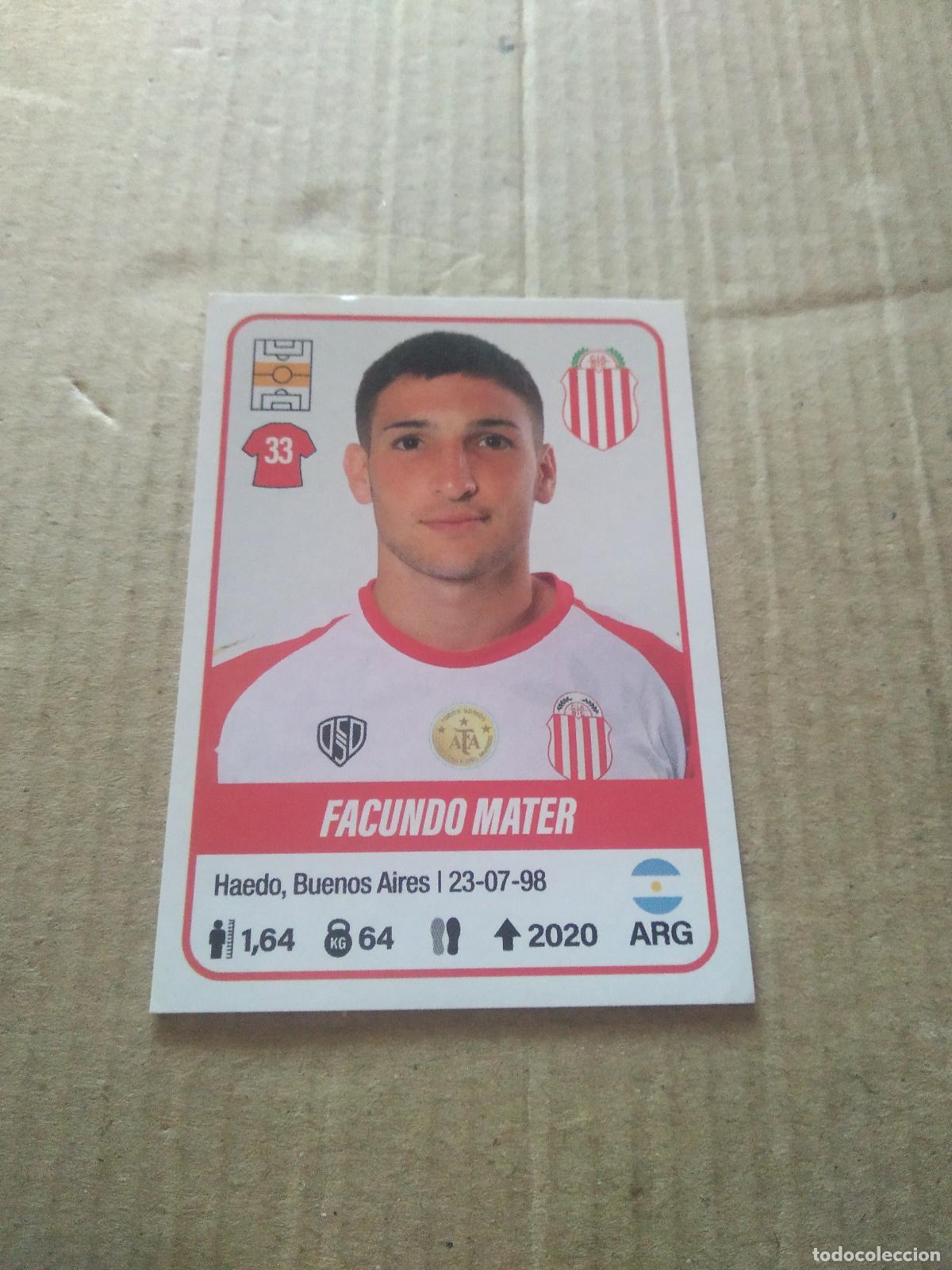 Fu&szlig;ball-Sticker: 83 FACUNDO MATER BARRACAS CENTRAL CROMO FUTBOL ARGENTINO PANINI LIGA ARGENTINA 2023