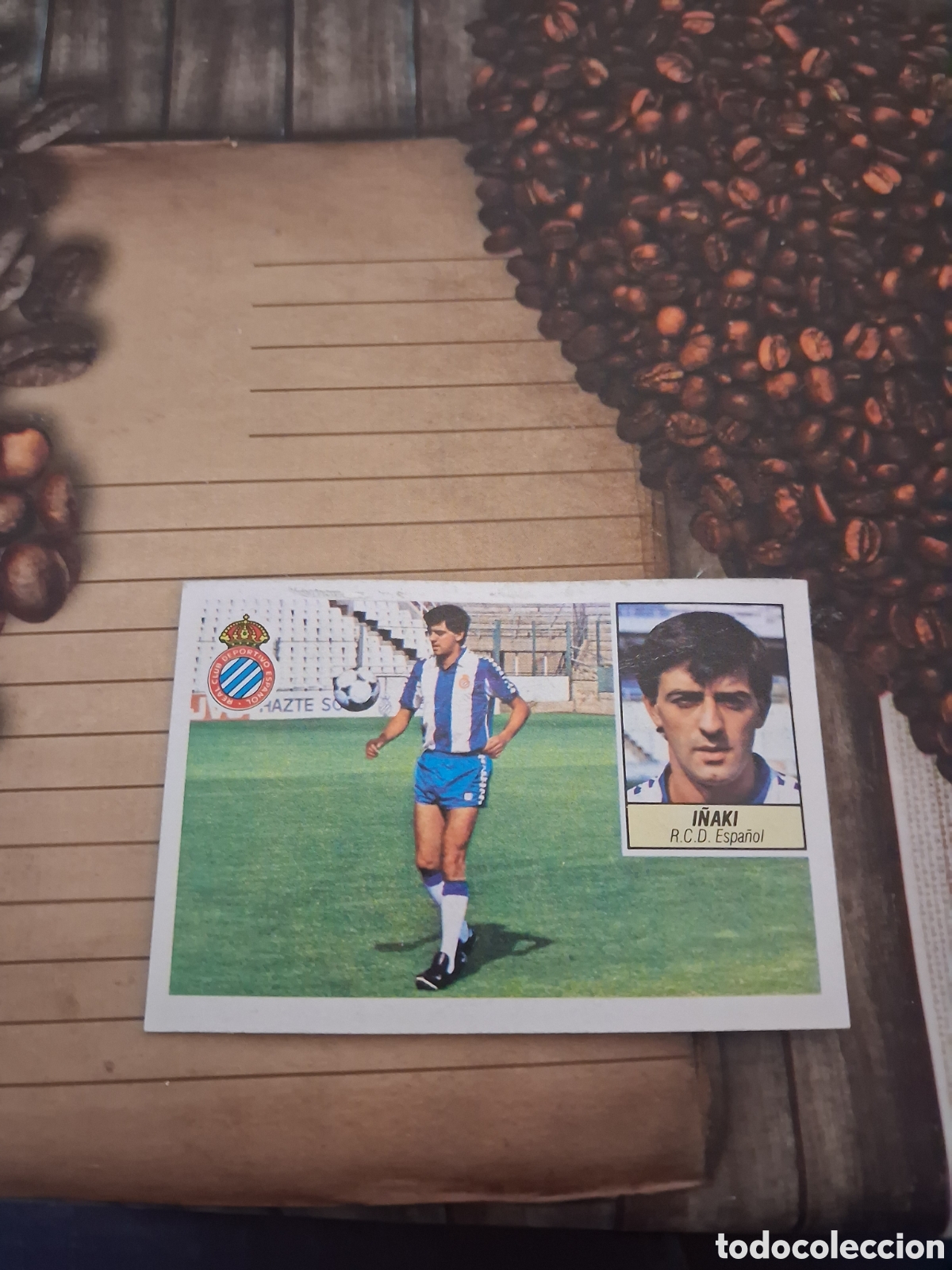 Fu&szlig;ball-Sticker: Liga este 84 85 i&ntilde;aki fichaje N 25 del espa&ntilde;ol recuperado del &aacute;lbum ver fotos