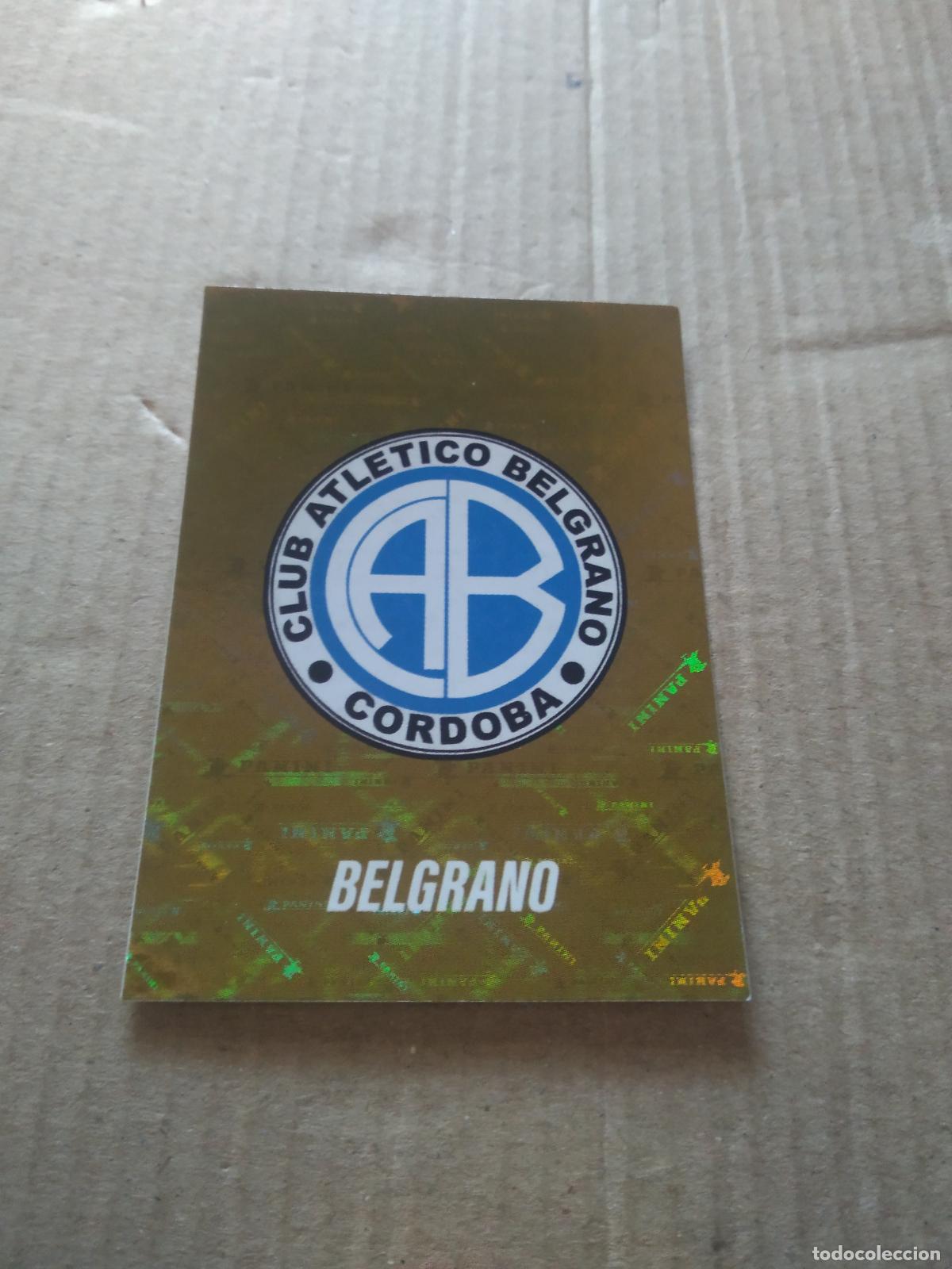 Cromos de F&uacute;tbol: 89 ESCUDO BELGRANO CROMO FUTBOL ARGENTINO PANINI LIGA ARGENTINA 2023