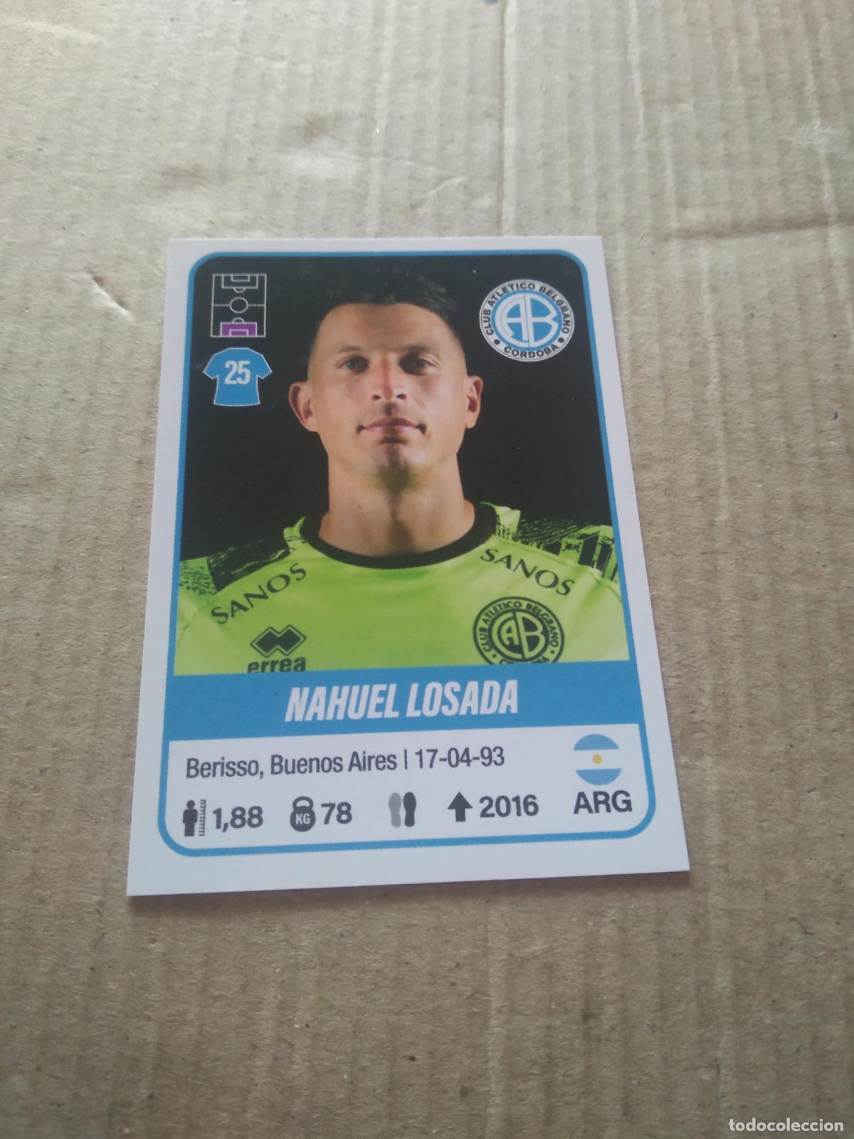 Cromos de F&uacute;tbol: 90 NAHUEL LOSADA BELGRANO CROMO FUTBOL ARGENTINO PANINI LIGA ARGENTINA 2023