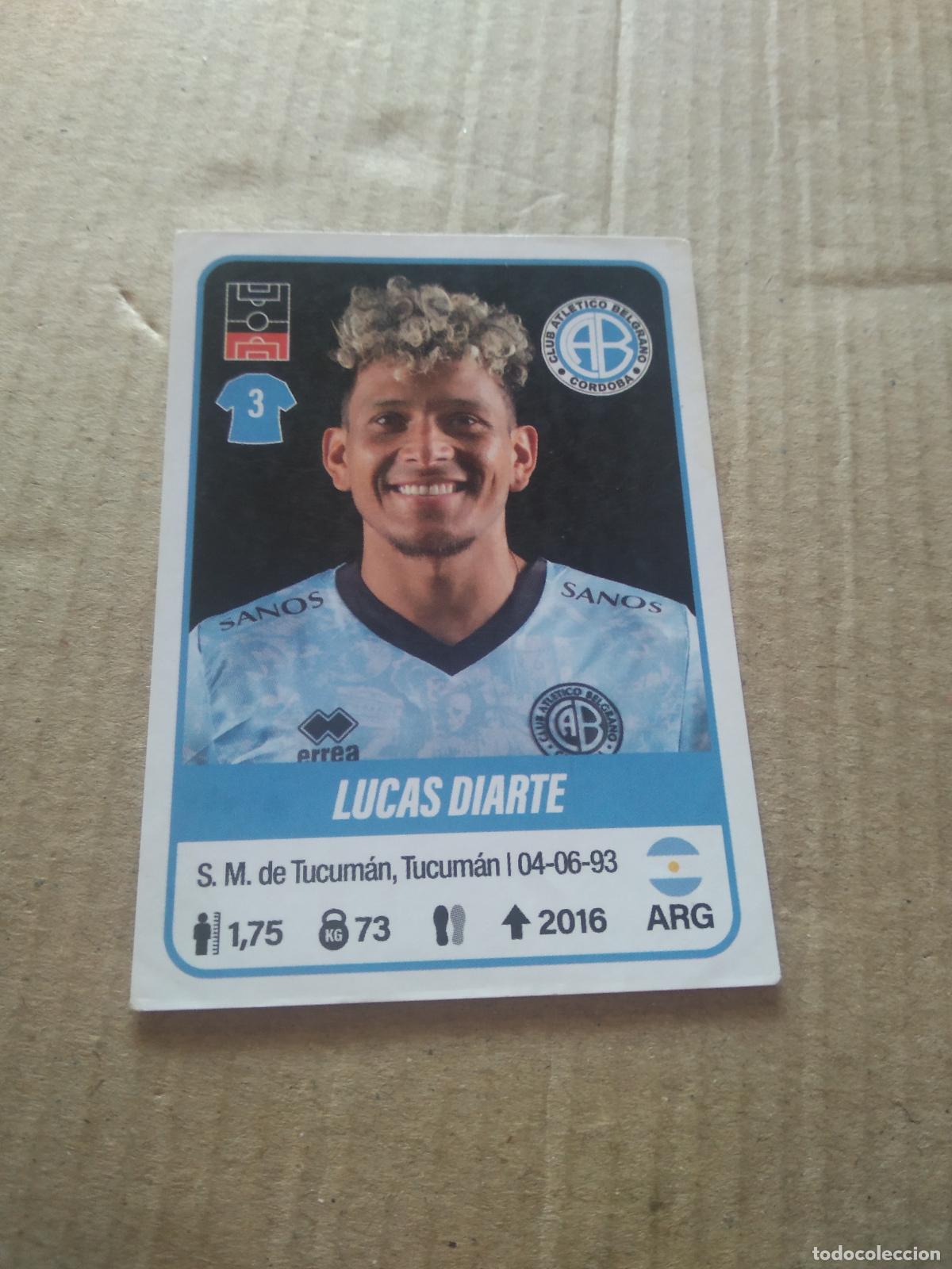 Cromos de F&uacute;tbol: 94 LUCAS DIARTE BELGRANO CROMO FUTBOL ARGENTINO PANINI LIGA ARGENTINA 2023