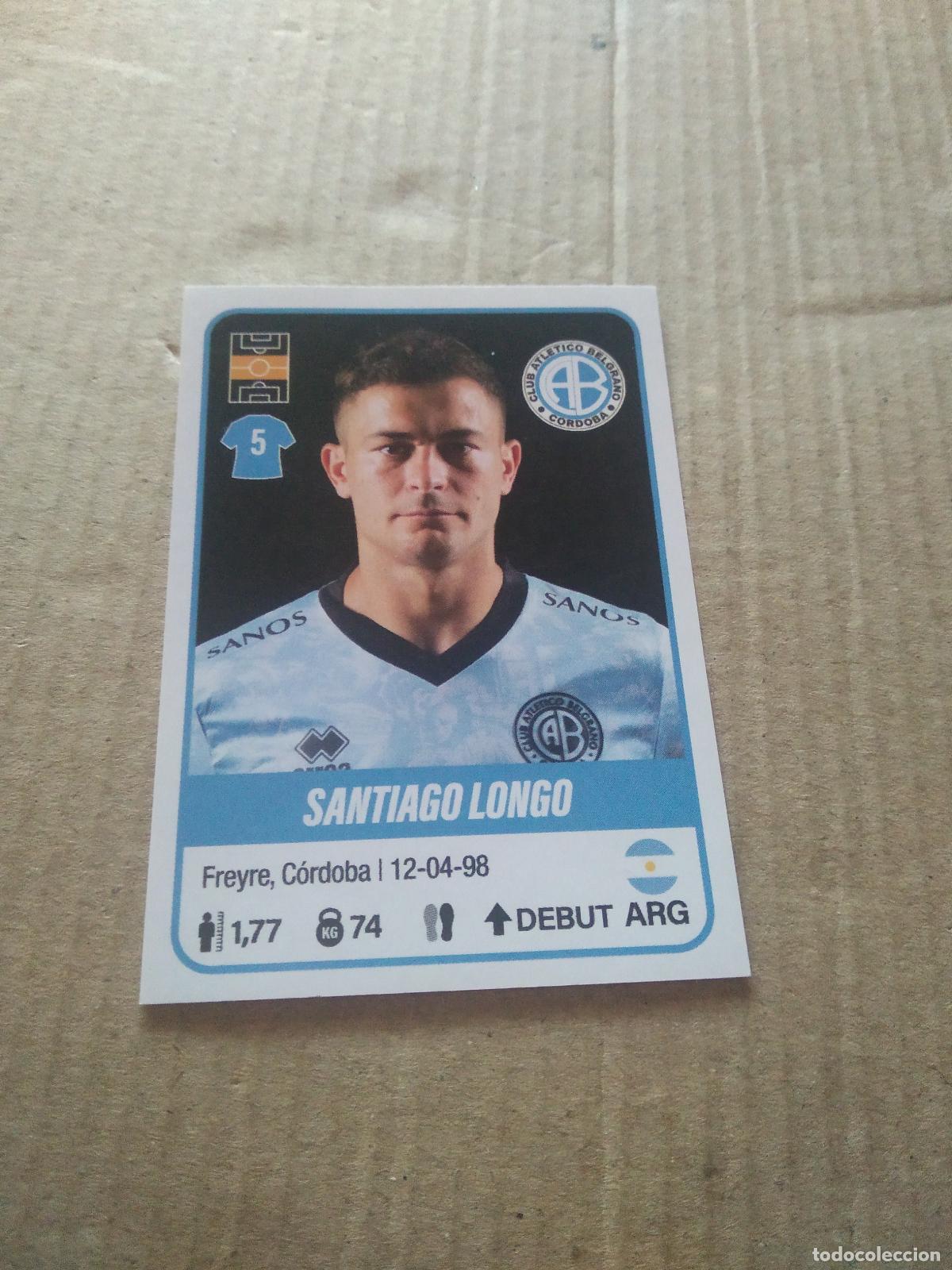 Cromos de F&uacute;tbol: 97 SANTIAGO LONGO BELGRANO CROMO FUTBOL ARGENTINO PANINI LIGA ARGENTINA 2023