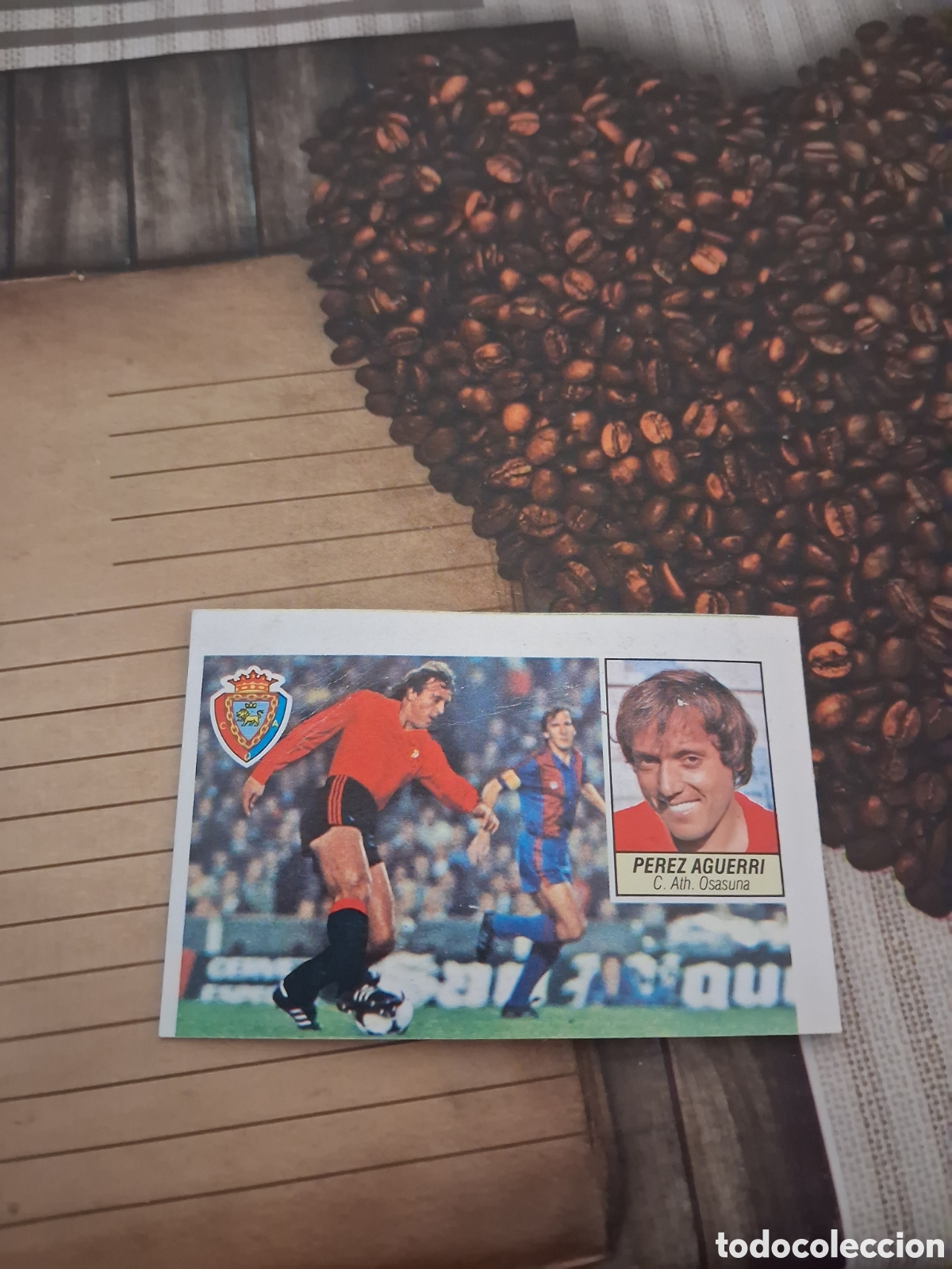 Cromos de F&uacute;tbol: Liga este 84 85 perez aguerri fichaje N 22 del osasuna recuperado del &aacute;lbum ver fotos
