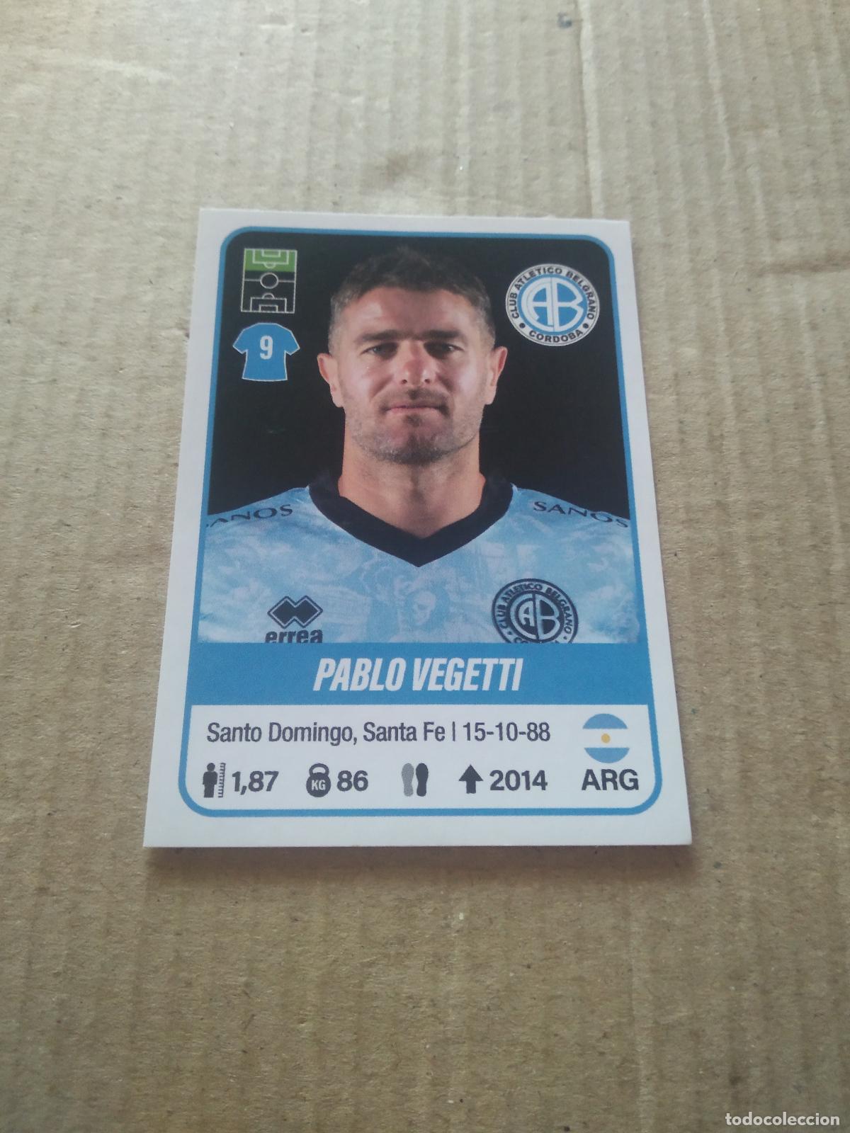 Cromos de F&uacute;tbol: 104 PABLO VEGETTI BELGRANO CROMO FUTBOL ARGENTINO PANINI LIGA ARGENTINA 2023