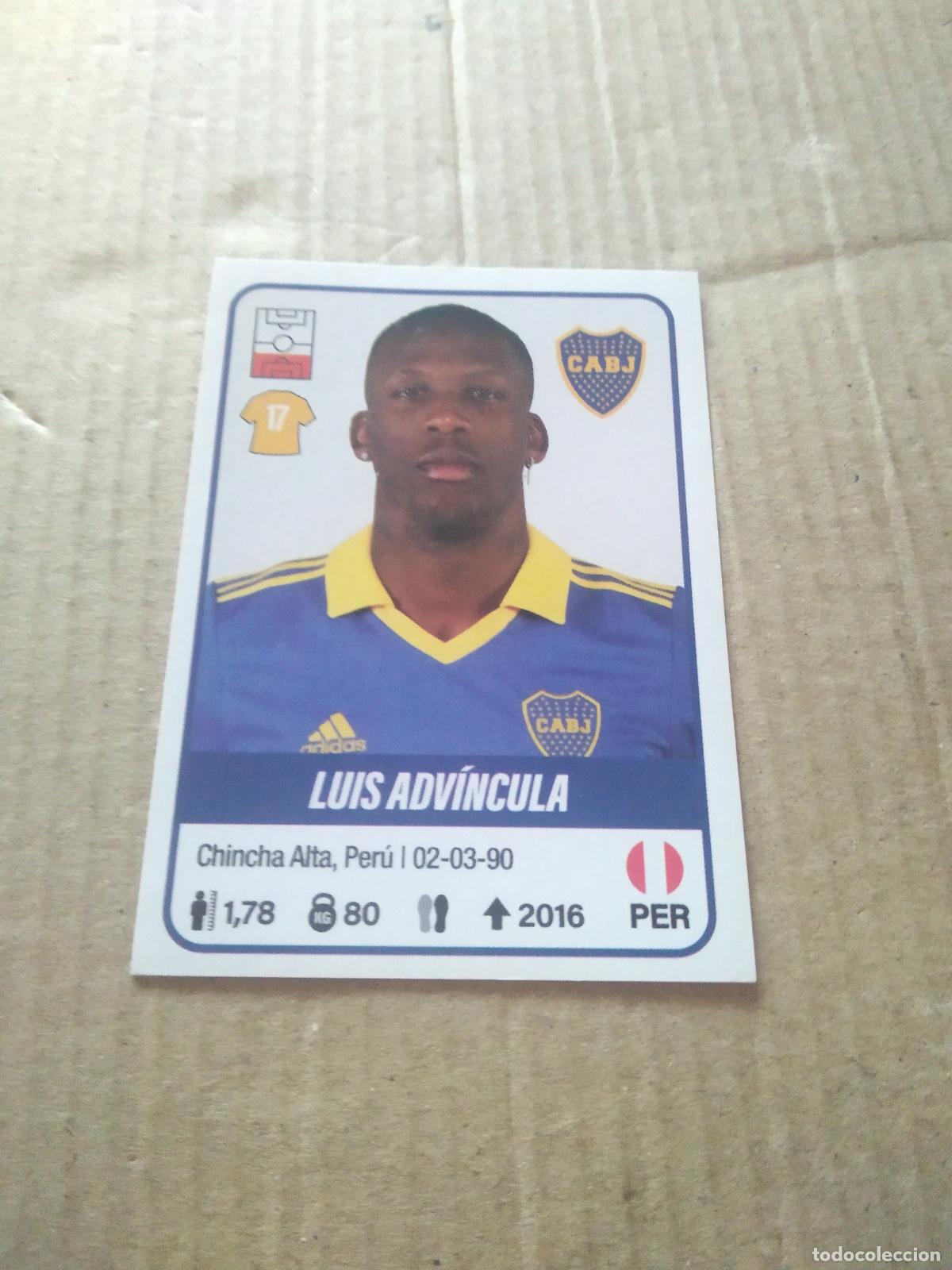 Cromos de F&uacute;tbol: 108 LUIS ADVINCULA BOCA JUNIORS CROMO FUTBOL ARGENTINO PANINI LIGA ARGENTINA 2023
