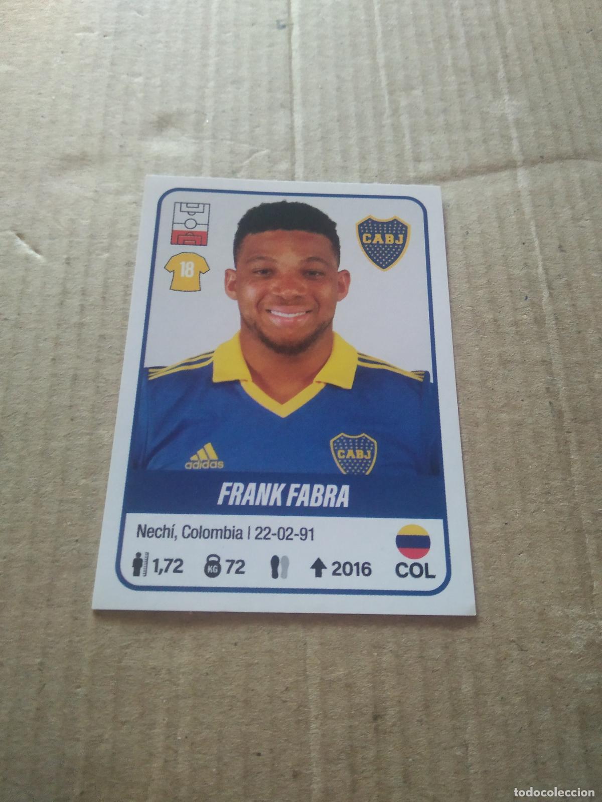 Cromos de F&uacute;tbol: 111 FRANK FABRA BOCA JUNIORS CROMO FUTBOL ARGENTINO PANINI LIGA ARGENTINA 2023