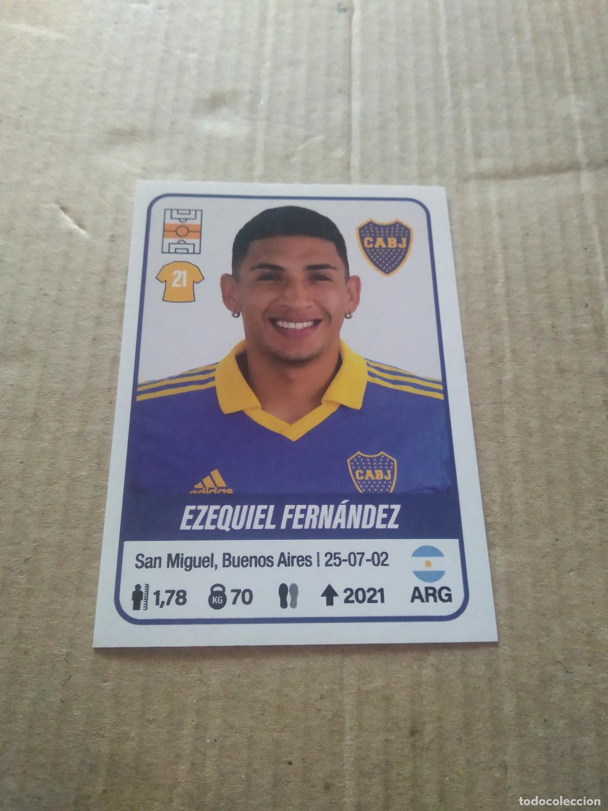 Cromos de F&uacute;tbol: 113 EZEQUIEL FERNANDEZ BOCA JUNIORS CROMO FUTBOL ARGENTINO PANINI LIGA ARGENTINA 2023