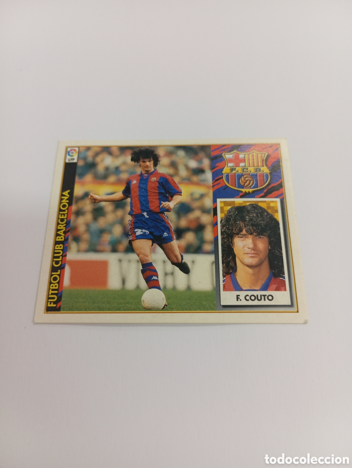 Cromos de F&uacute;tbol: FERNANDO COUTO Barcelona Liga Este 1997 1998 NUEVO SIN PEGAR 97 98