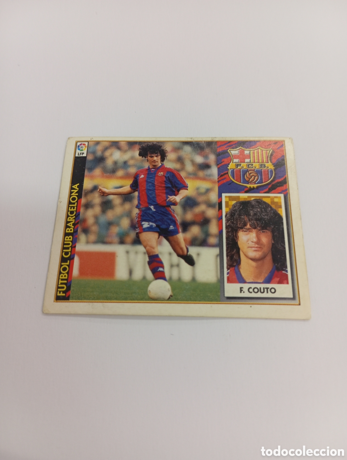 Football Stickers: FERNANDO COUTO Barcelona Liga Este 1997 1998 NUEVO SIN PEGAR 97 98