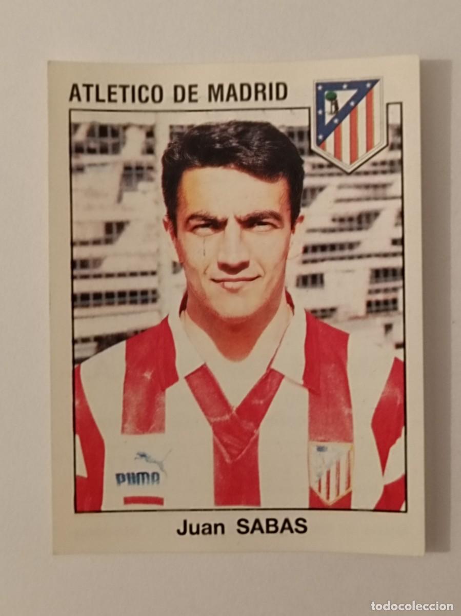Football Stickers: #69 SABAS (ATLETICO MADRID) LIGA 93/94 PANINI