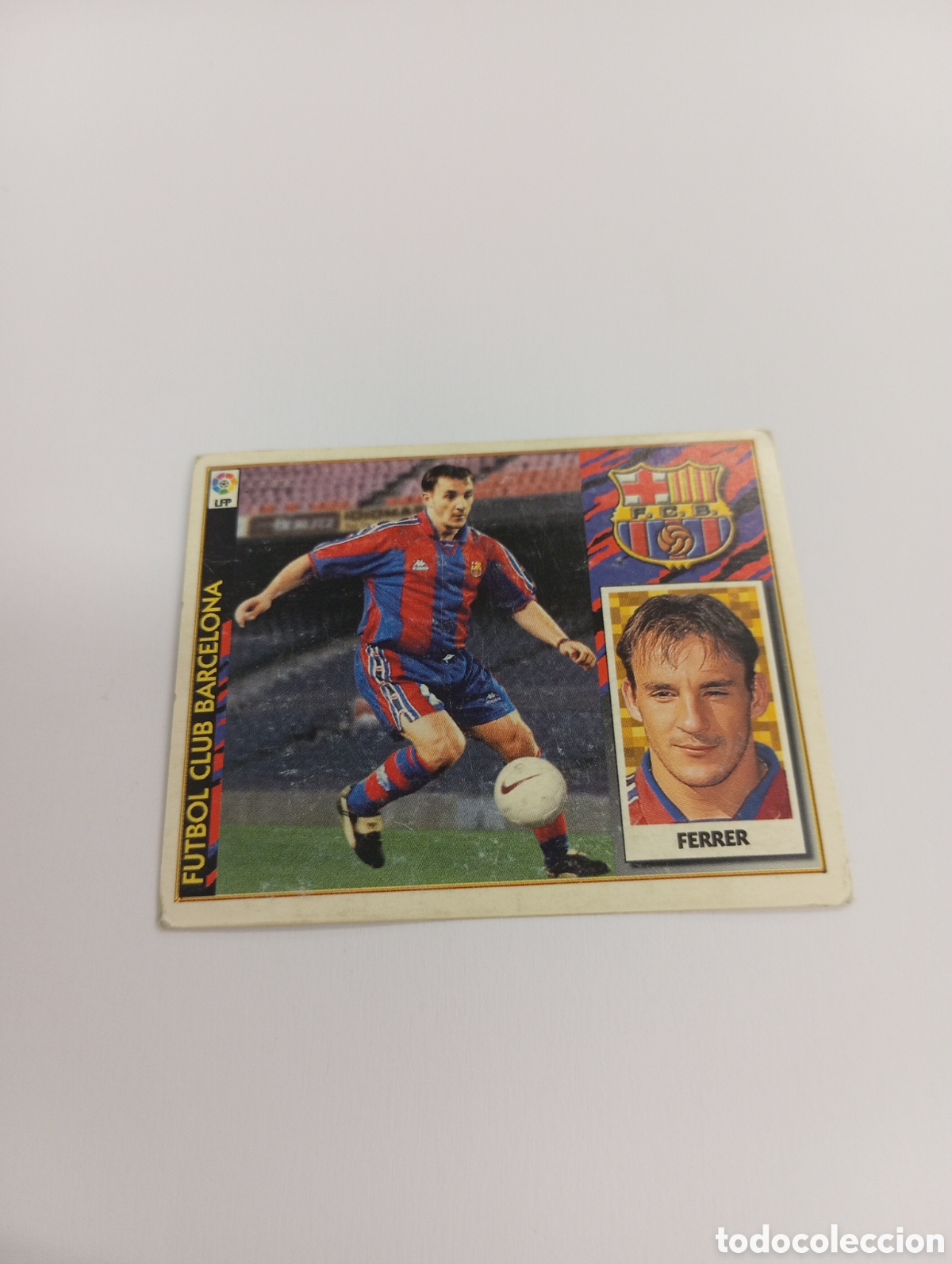 Cromos de Futebol: FERRER Barcelona Liga Este 1997 1998 NUEVO SIN PEGAR 97 98