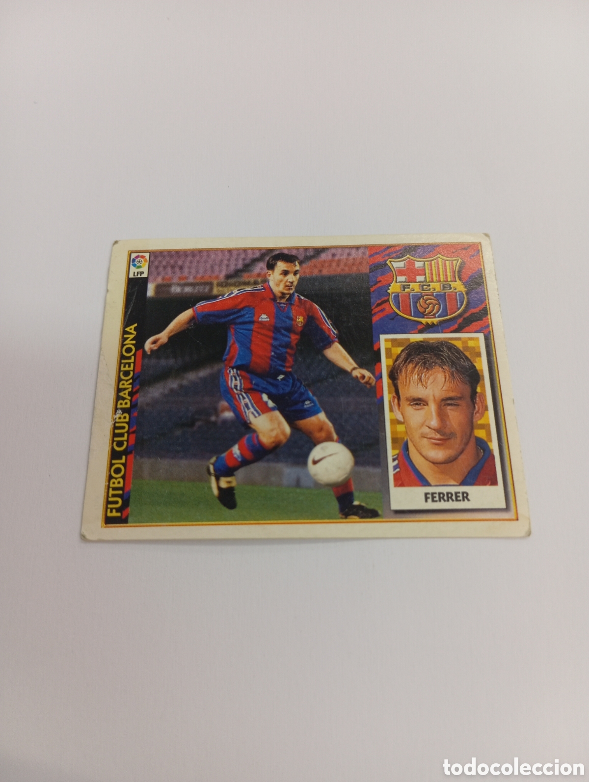 Figurine di Calcio: FERRER Barcelona Liga Este 1997 1998 NUEVO SIN PEGAR 97 98