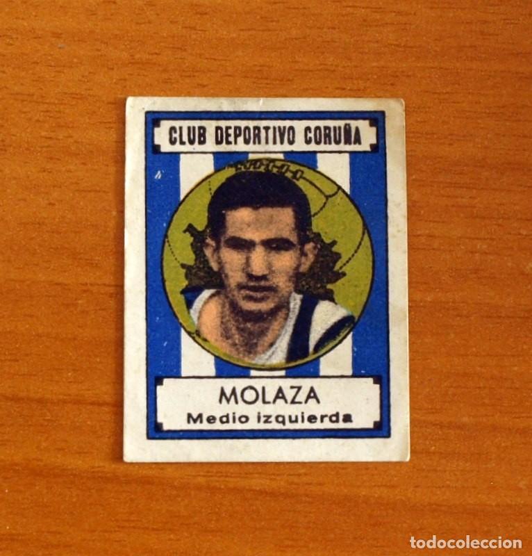 Cromos de F&uacute;tbol: Deportivo La Coru&ntilde;a - Molaza - Sobre Bal&oacute;n 1942-1943, 42-43