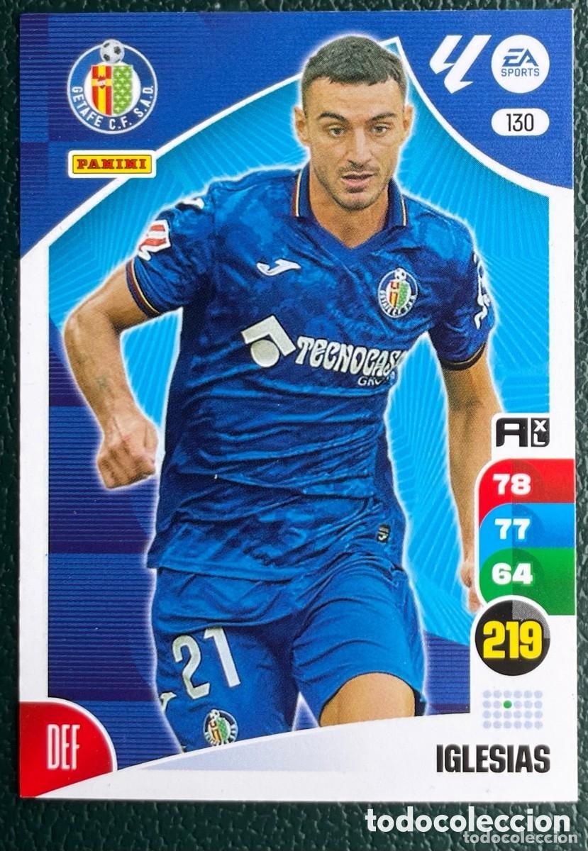 Cromos de F&uacute;tbol: 130 IGLESIAS GETAFE CF FICHAS ALBUM ADRENALYN XL 2024 2025 24 25