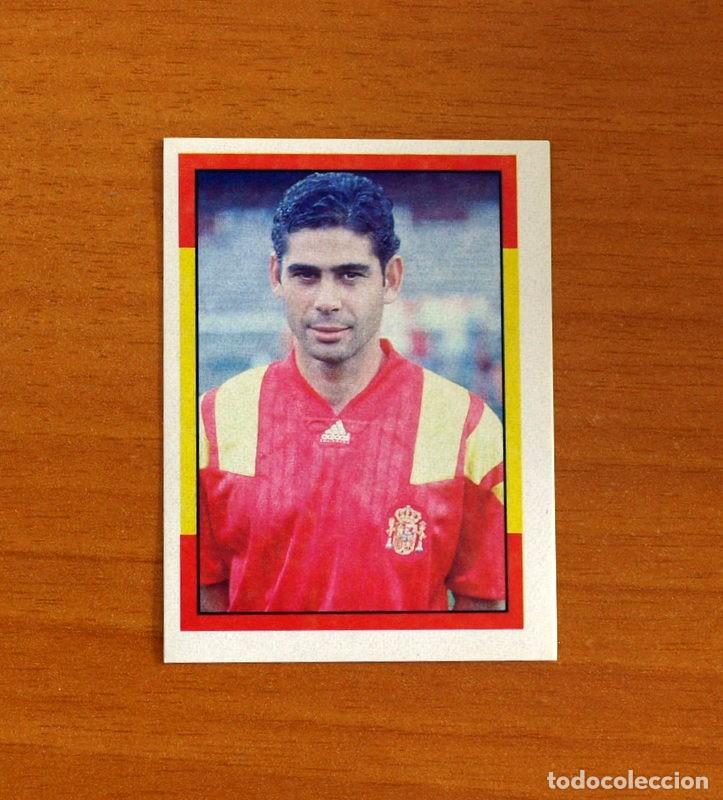 Football Stickers: Espa&ntilde;a 94 - N&ordm; 48, Hierro - Campeonato Mundial USA 1994 - Mundicromo Sport - Nunca Pegado