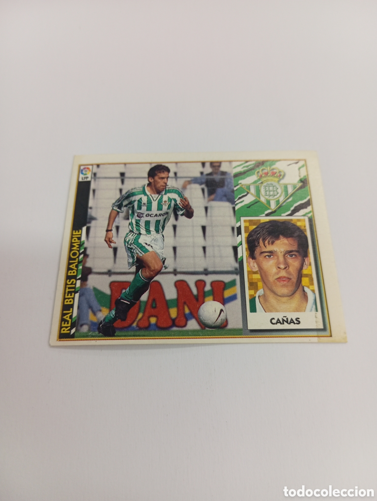 Cromos de F&uacute;tbol: CA&Ntilde;AS Betis Liga Este 1997 1998 NUEVO SIN PEGAR 97 98