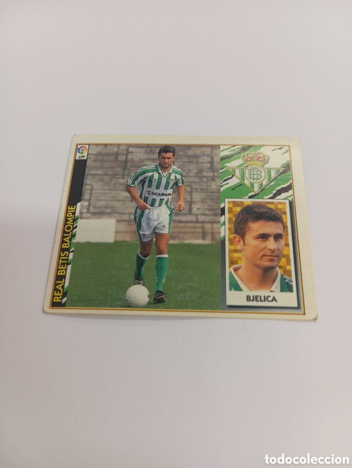 Cromos de F&uacute;tbol: BJELICA Betis Liga Este 1997 1998 NUEVO SIN PEGAR 97 98