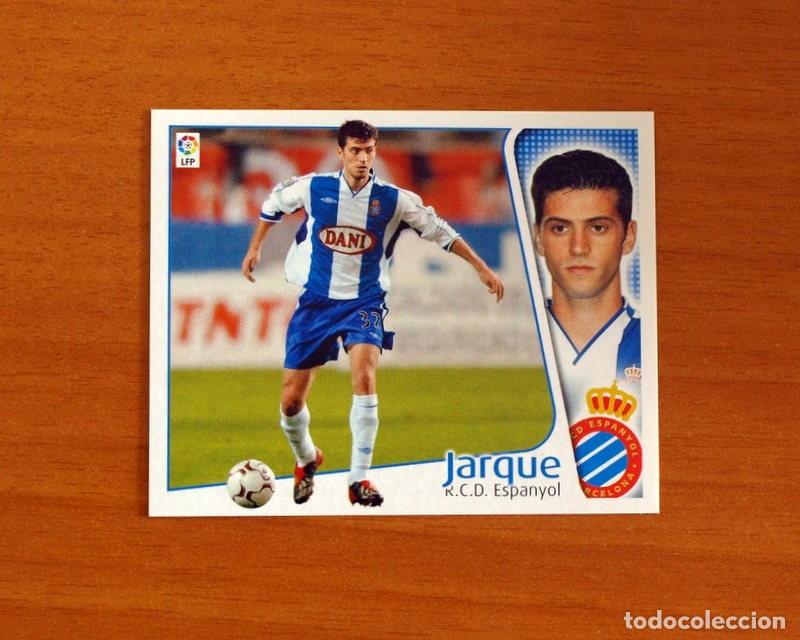 Cromos de F&uacute;tbol: R.C.D. Espa&ntilde;ol, Espanyol - Jarque - Ediciones Este Liga 2004-2005, 04-05 - Nunca Pegado
