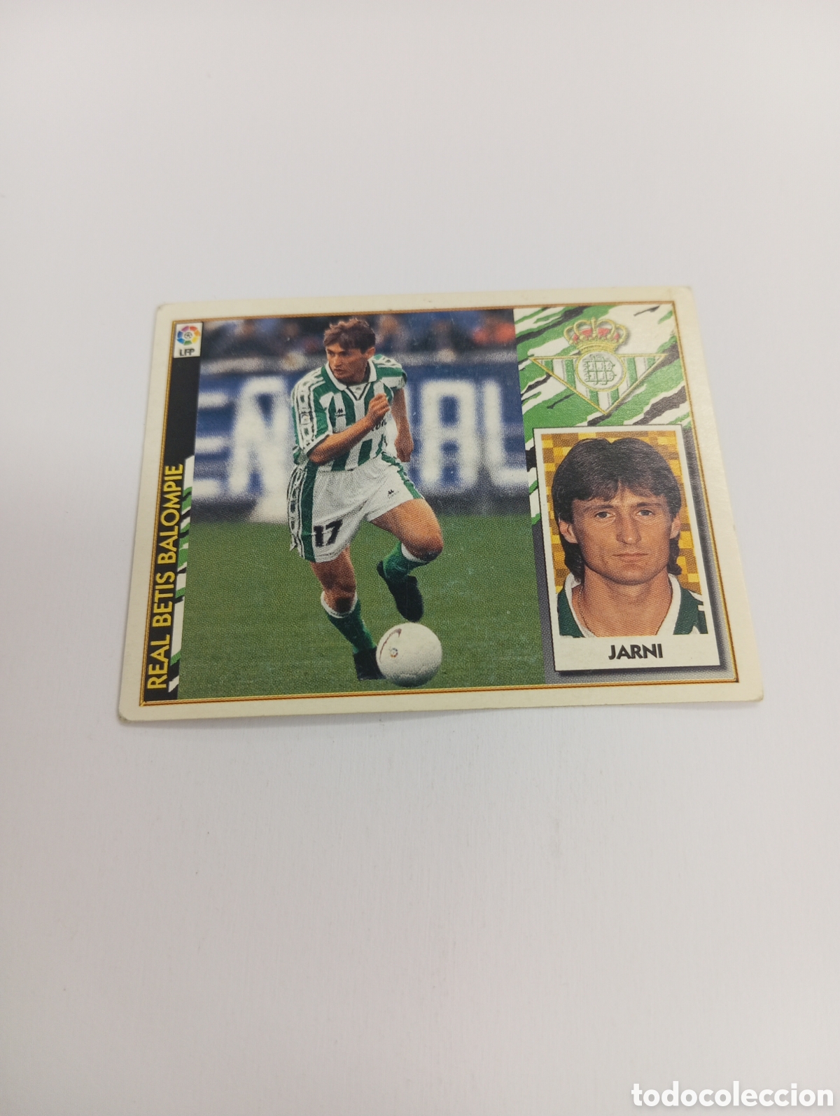 Cromos de F&uacute;tbol: JARNI Betis Liga Este 1997 1998 NUEVO SIN PEGAR 97 98