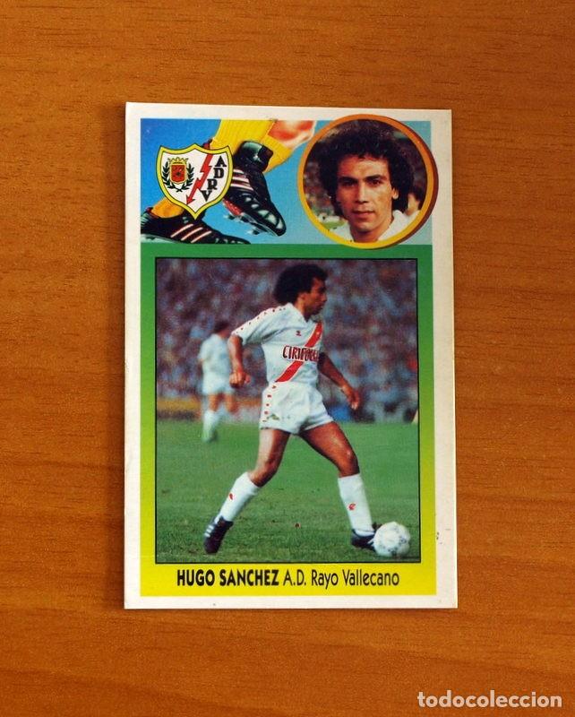 Cromos de F&uacute;tbol: Rayo Vallecano - Hugo S&aacute;nchez -Coloca -Ediciones Este Liga 1993-1994, 93-94 - Nunca Pegado de Cart&oacute;n