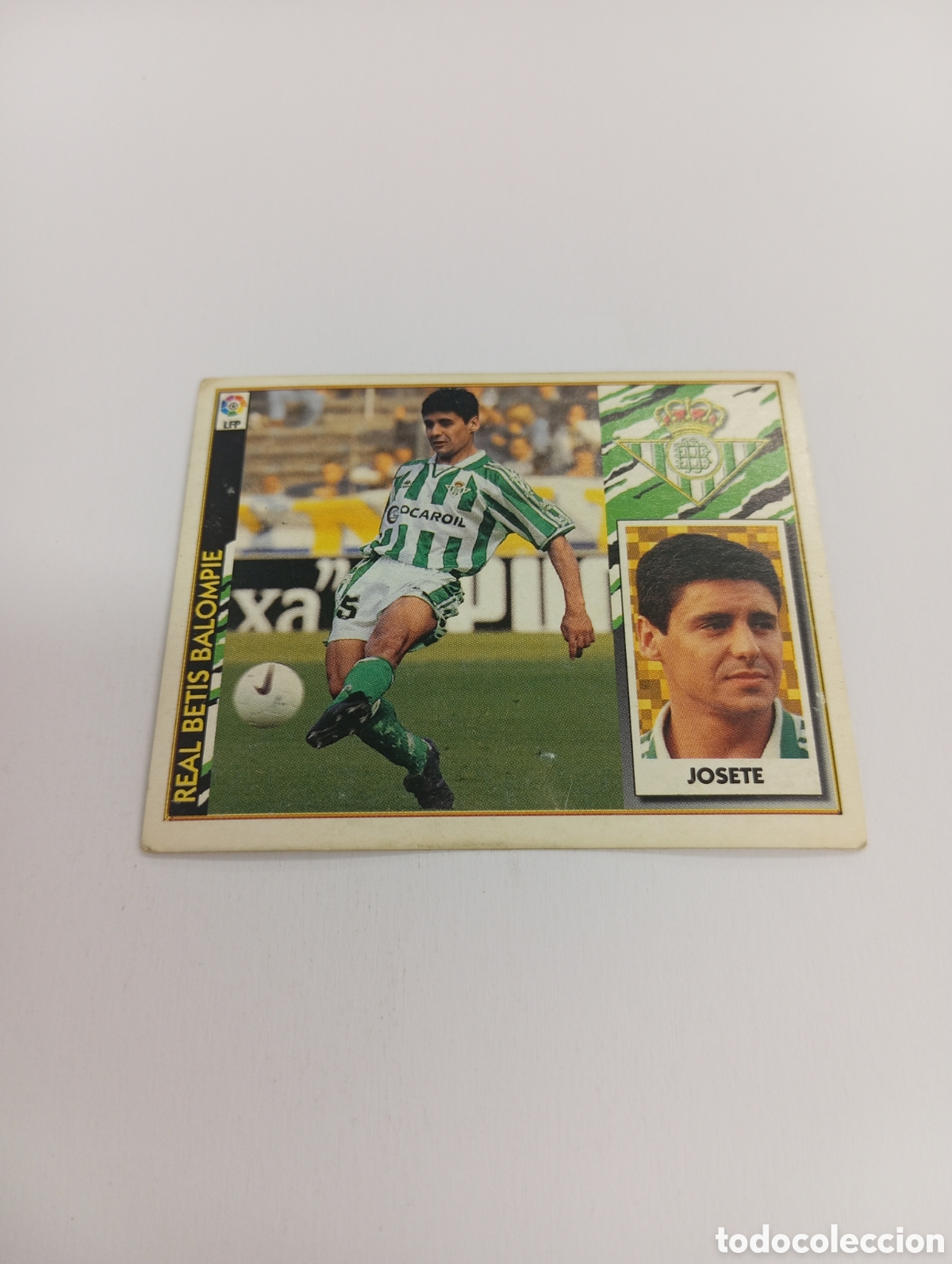 Cromos de F&uacute;tbol: JOSETE Betis Liga Este 1997 1998 NUEVO SIN PEGAR 97 98