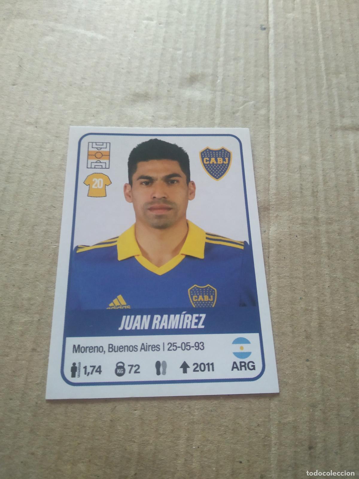 Cromos de F&uacute;tbol: 114 JUAN RAMIREZ BOCA JUNIORS CROMO FUTBOL ARGENTINO PANINI LIGA ARGENTINA 2023