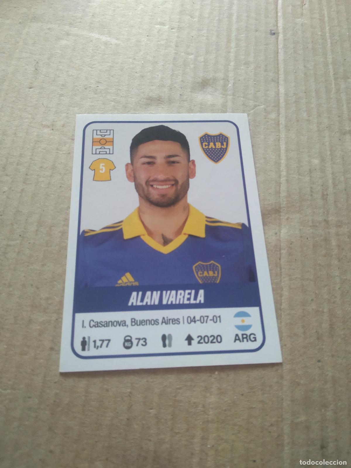Cromos de F&uacute;tbol: 115 ALAN VARELA BOCA JUNIORS CROMO FUTBOL ARGENTINO PANINI LIGA ARGENTINA 2023