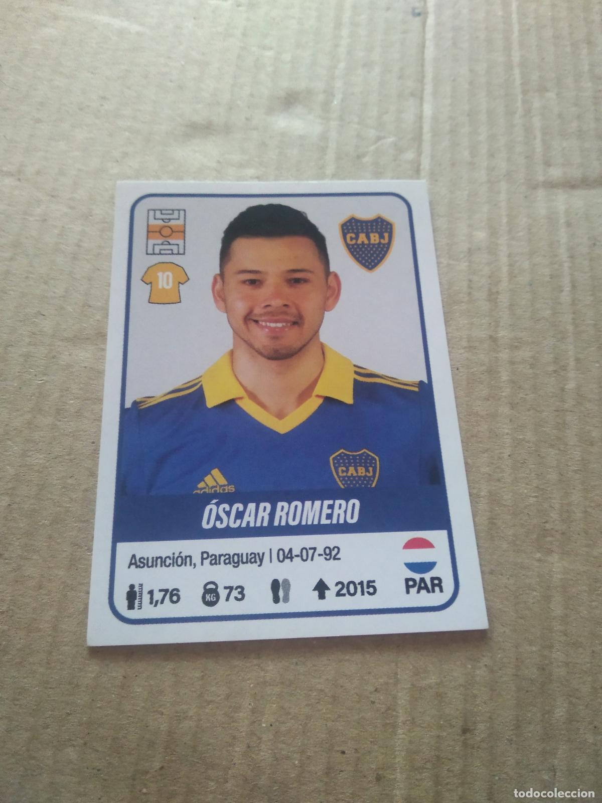 Cromos de F&uacute;tbol: 116 OSCAR ROMERO BOCA JUNIORS CROMO FUTBOL ARGENTINO PANINI LIGA ARGENTINA 2023