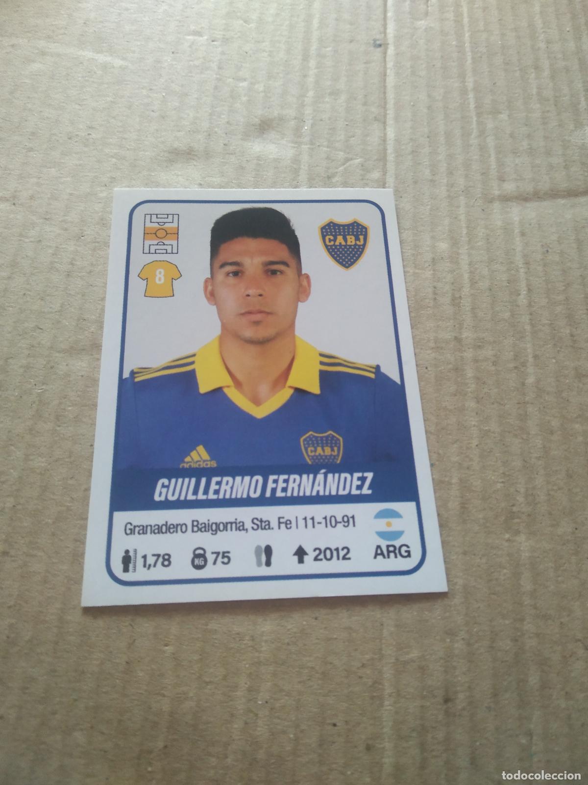 Cromos de F&uacute;tbol: 117 GUILLERMO FERNANDEZ BOCA JUNIORS CROMO FUTBOL ARGENTINO PANINI LIGA ARGENTINA 2023