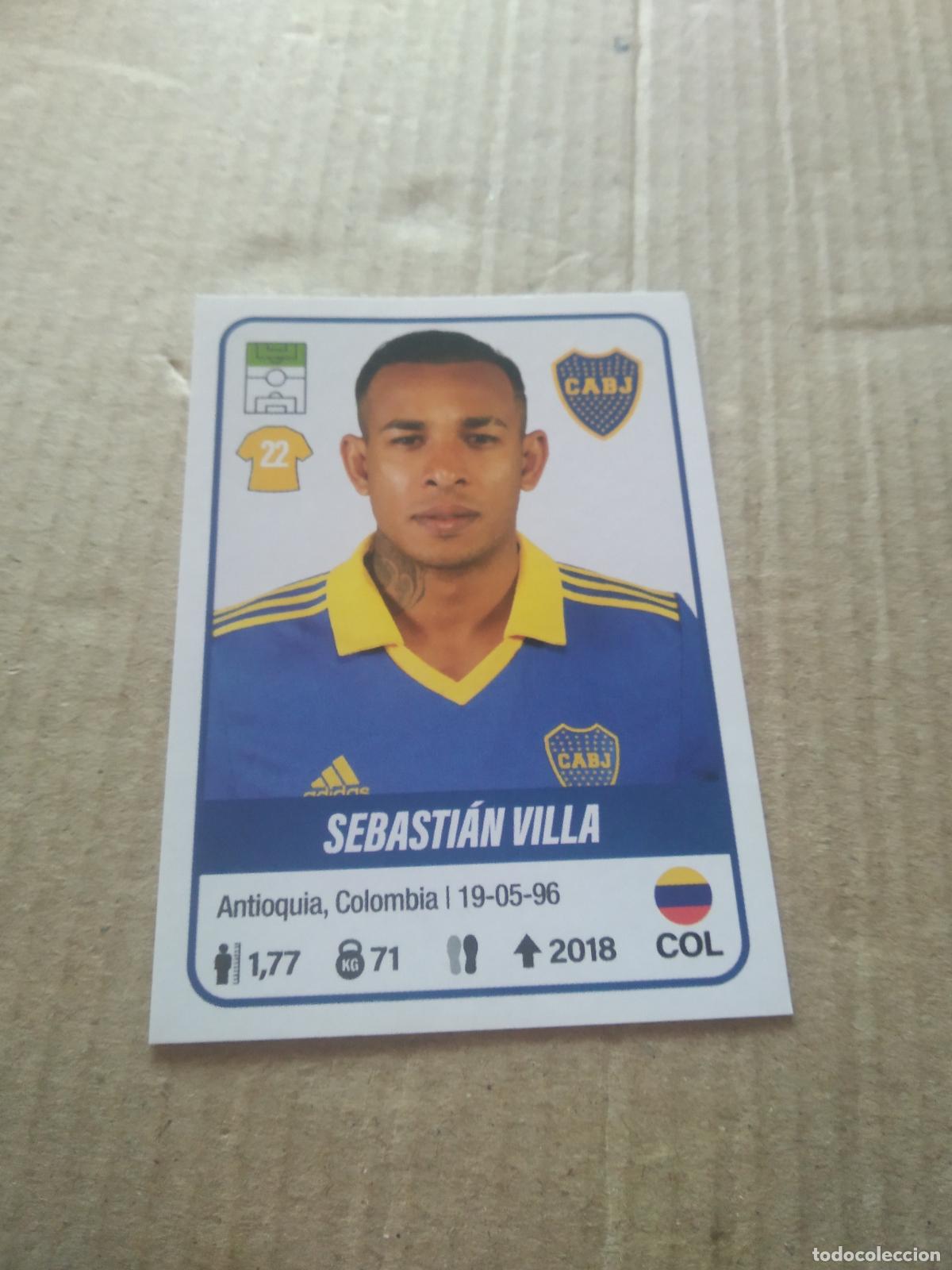 Fu&szlig;ball-Sticker: 119 SEBASTIAN VILLA BOCA JUNIORS CROMO FUTBOL ARGENTINO PANINI LIGA ARGENTINA 2023