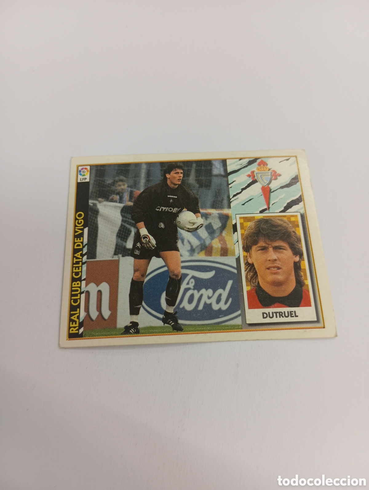 Fu&szlig;ball-Sticker: DUTRUEL Celta de Vigo Liga Este 1997 1998 NUEVO SIN PEGAR 97 98