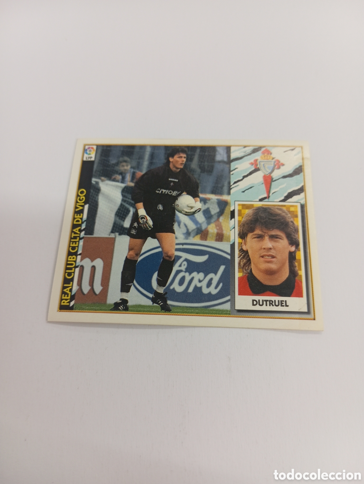 Fu&szlig;ball-Sticker: DUTRUEL Celta de Vigo Liga Este 1997 1998 NUEVO SIN PEGAR 97 98