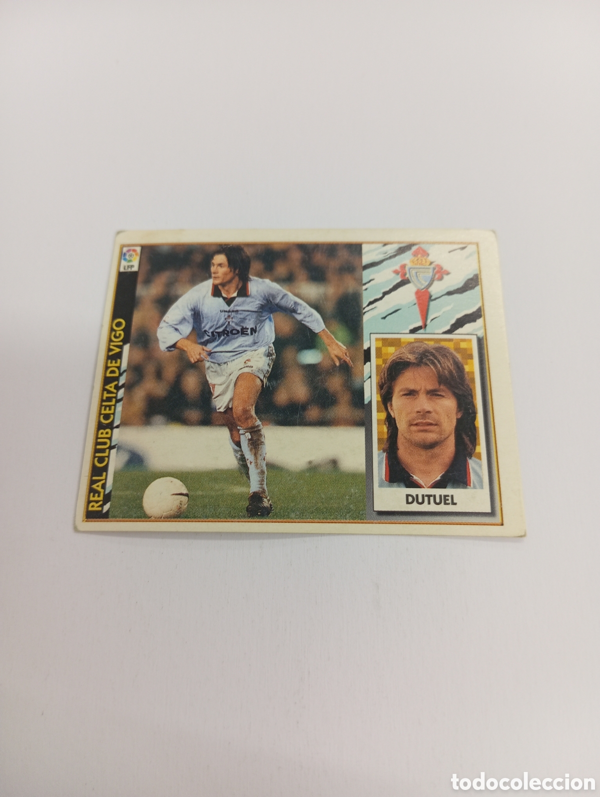 Fu&szlig;ball-Sticker: DUTUEL Celta de Vigo Liga Este 1997 1998 NUEVO SIN PEGAR 97 98