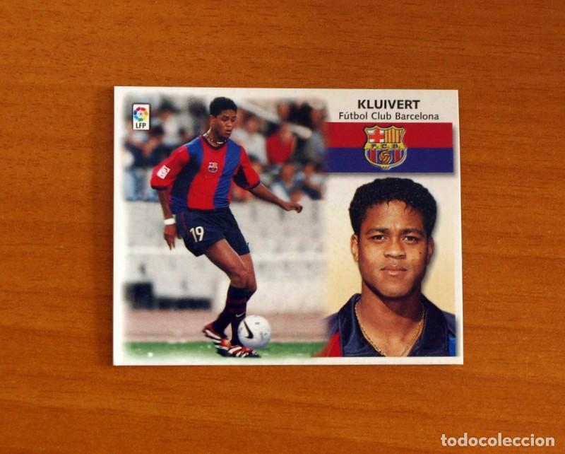 Cromos de F&uacute;tbol: F&uacute;tbol Club Barcelona - Kluivert - Ediciones Este Liga 1999-2000, 99-00 - Nunca Pegado
