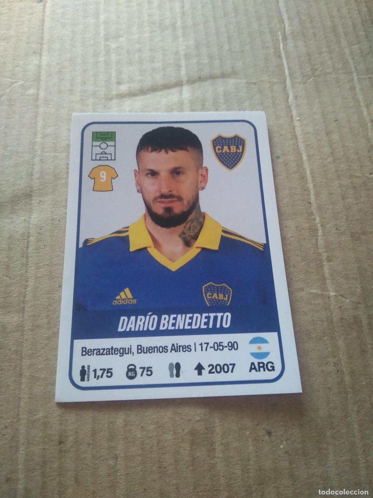 Fu&szlig;ball-Sticker: 122 DARIO BENEDETTO BOCA JUNIORS CROMO FUTBOL ARGENTINO PANINI LIGA ARGENTINA 2023