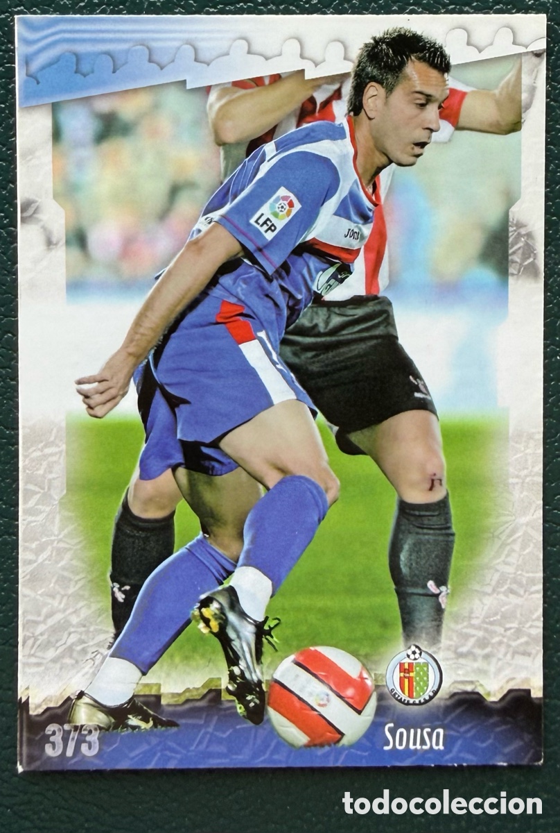 Football Stickers: 373 SOUSA GETAFE CF FICHAS ALBUM MUNDICROMO 2008 2009 08 09
