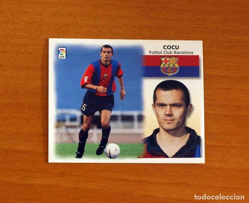 Cartes &agrave; collectionner de Football: F&uacute;tbol Club Barcelona - Cocu - Ediciones Este Liga 1999-2000, 99-00 - Nunca Pegado