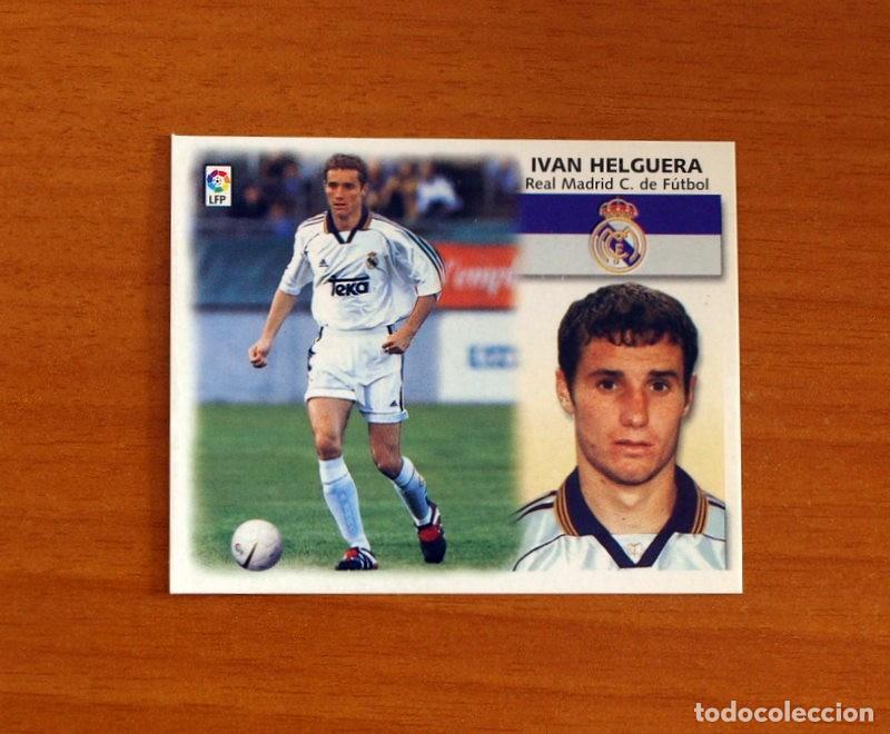 Cromos de F&uacute;tbol: Real Madrid - Iv&aacute;n Helguera - Ediciones Este Liga 1999-2000, 99-00 - Nunca Pegado