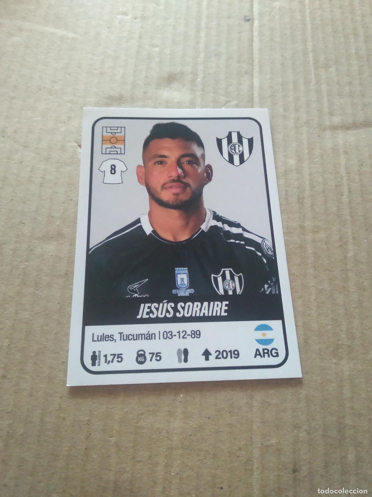 Cromos de F&uacute;tbol: 131 JESUS SORAIRE CENTRAL CORDOBA CROMO FUTBOL ARGENTINO PANINI LIGA ARGENTINA 2023