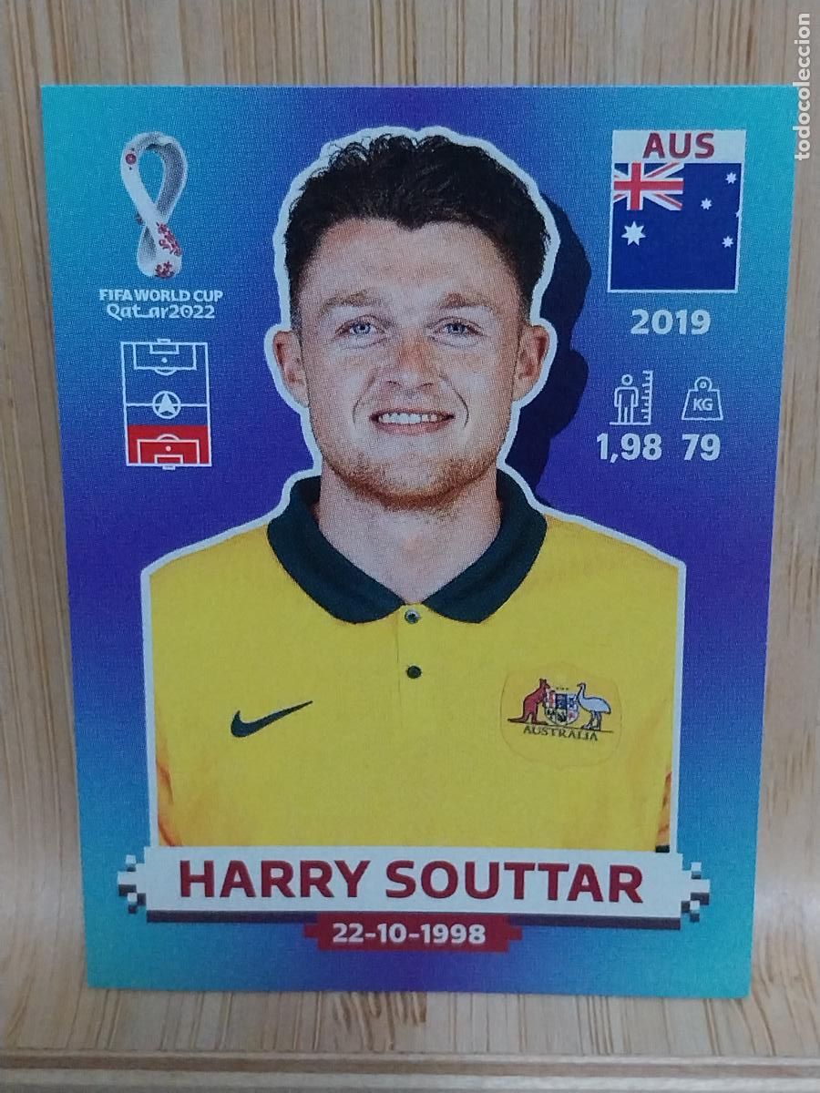 Cromos de F&uacute;tbol: SOUTTAR AUSTRALIA AUS 10 QATAR 2022 PANINI CROMO SIN PEGAR NUNCA ORIGINAL **