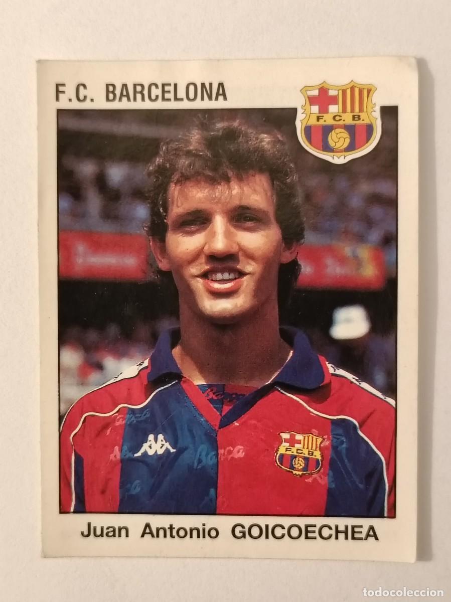 Fu&szlig;ball-Sticker: #84 GOICOECHEA (F.C. BARCELONA) LIGA 93/94 PANINI