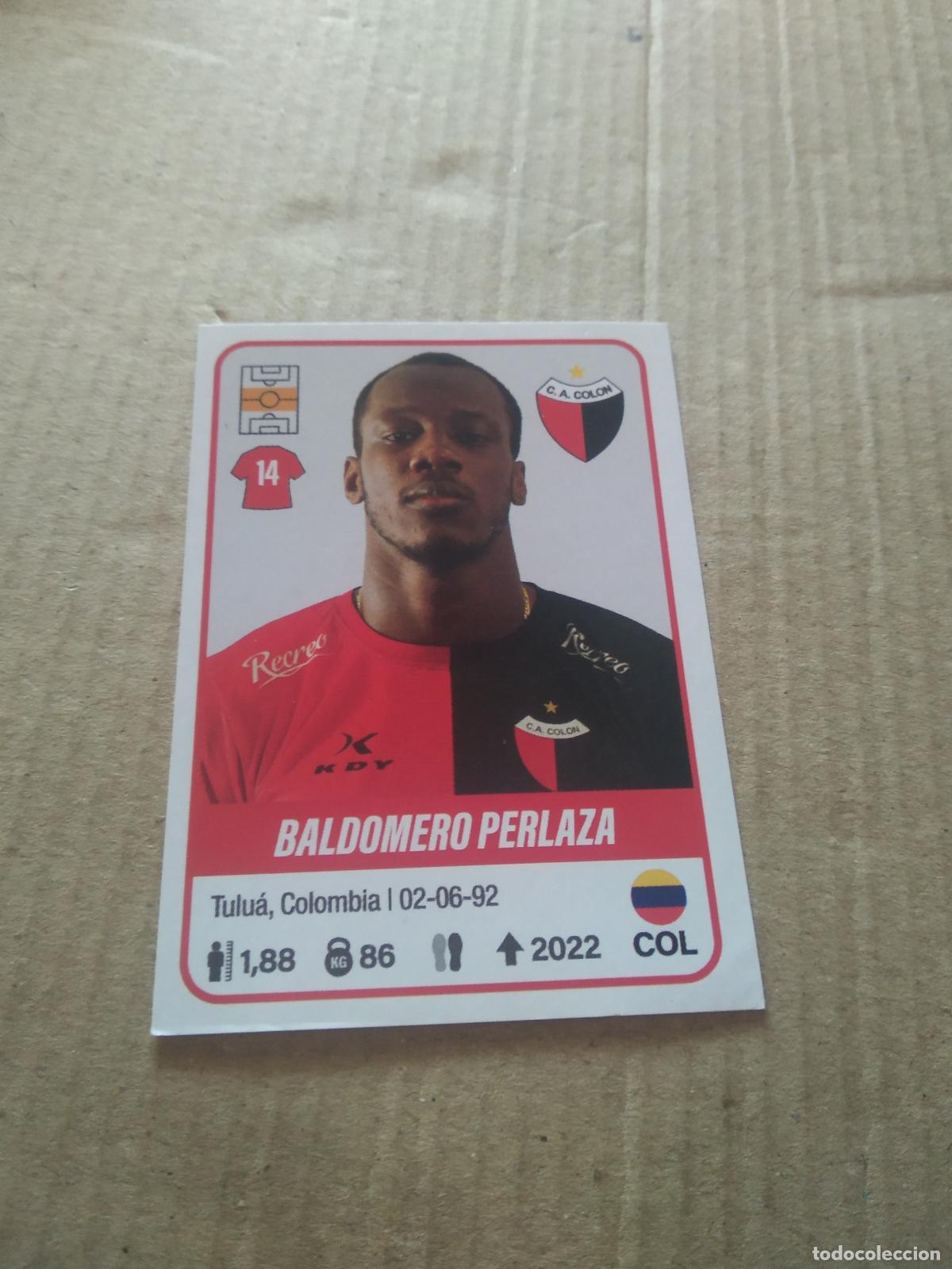 Cromos de F&uacute;tbol: 150 BALDOMERO PERLAZA COLON CROMO FUTBOL ARGENTINO PANINI LIGA ARGENTINA 2023