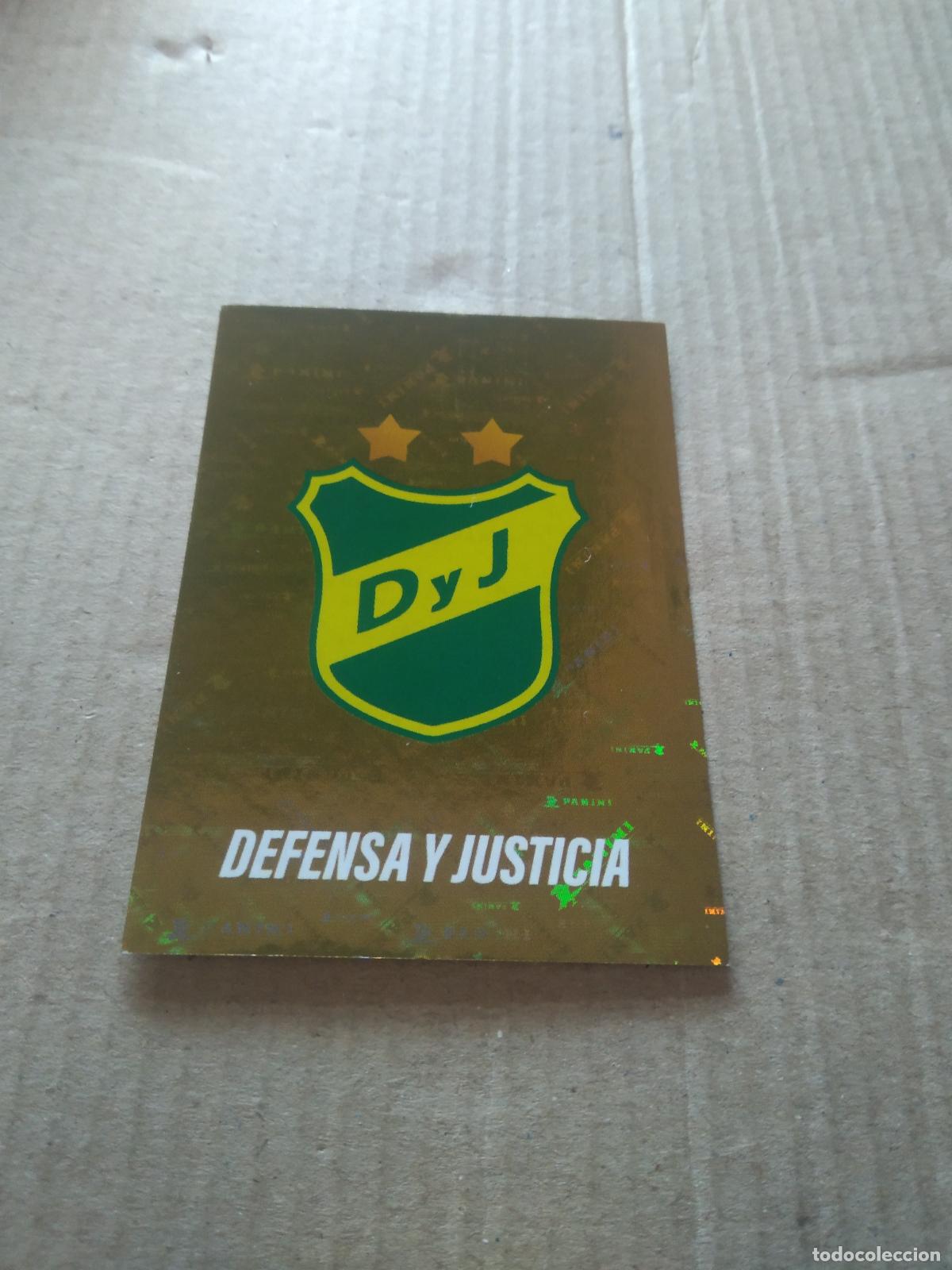 Fu&szlig;ball-Sticker: 157 ESCUDO DEFENSA Y JUSTICIA CROMO FUTBOL ARGENTINO PANINI LIGA ARGENTINA 2023