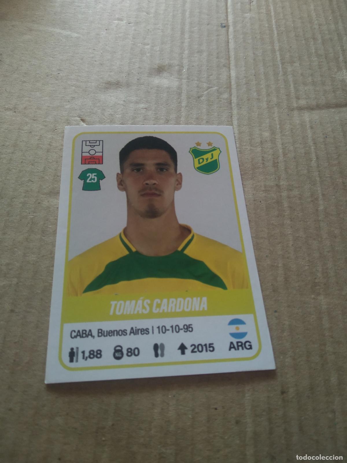 Fu&szlig;ball-Sticker: 159 TOMAS CARDONA DEFENSA Y JUSTICIA CROMO FUTBOL ARGENTINO PANINI LIGA ARGENTINA 2023