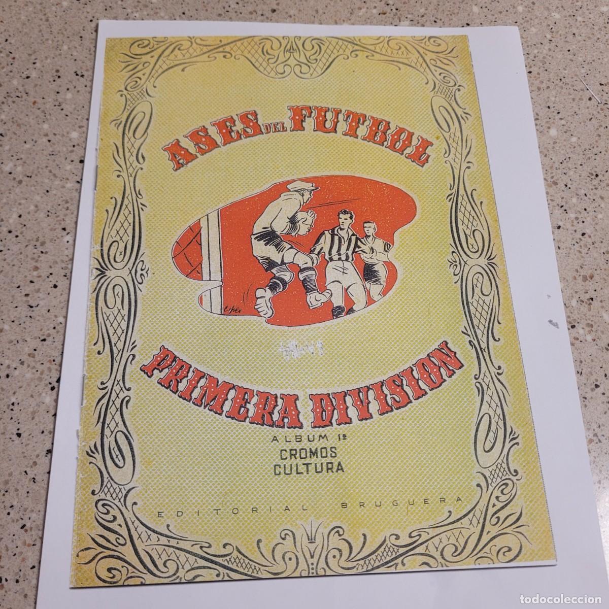 Fu&szlig;ball-Sticker: ASES DEL FUTBOL 1948-49 ALBUM CULTURA. COLECCION COMPLETA