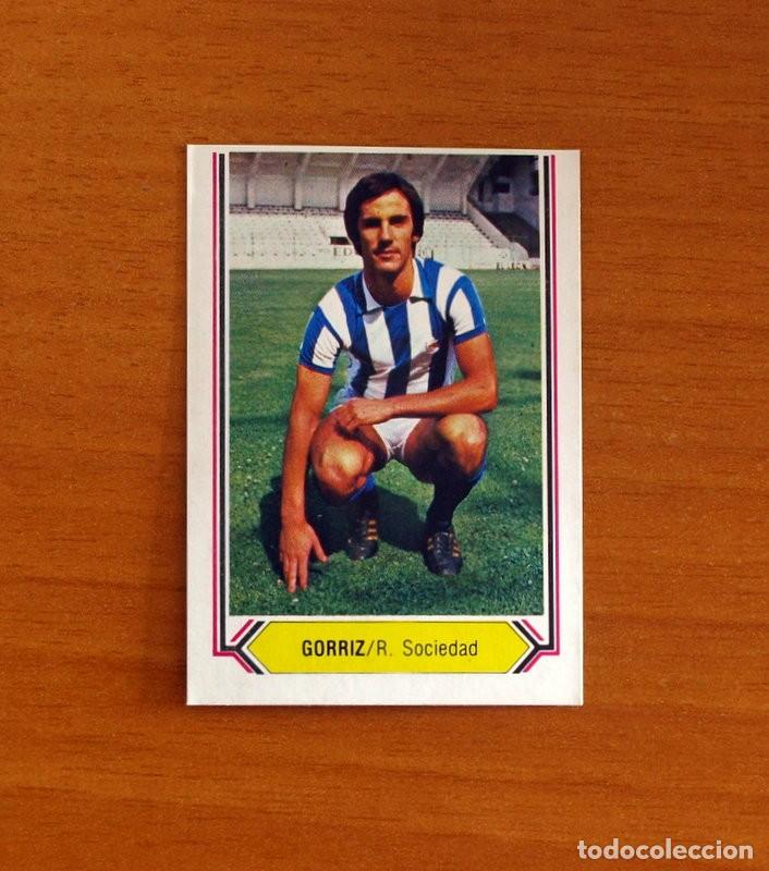 Cromos de F&uacute;tbol: Real Sociedad - G&oacute;rriz - Ediciones Este Liga 1980-1981, 80-81 - Nunca Pegado