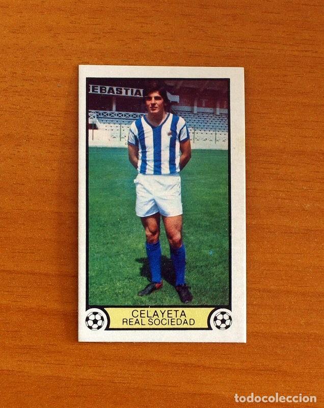 Cromos de F&uacute;tbol: Real Sociedad - Celayeta - Ediciones Este Liga 1979-1980, 79-80 - Nunca Pegado