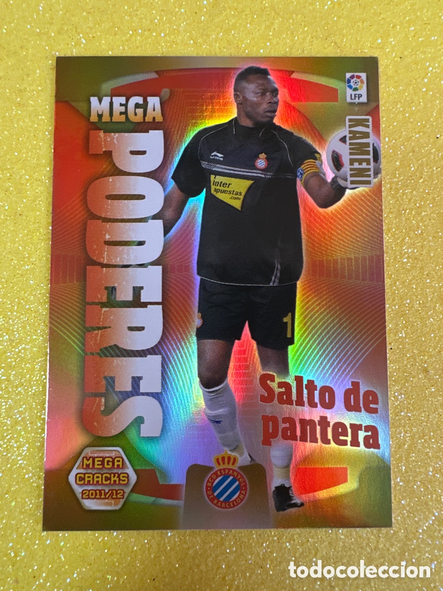 Cromos de F&uacute;tbol: 386 KAMENI MEGAPODERES MEGACRACKS 2011-2012 11 12 PANINI TRADING CARD
