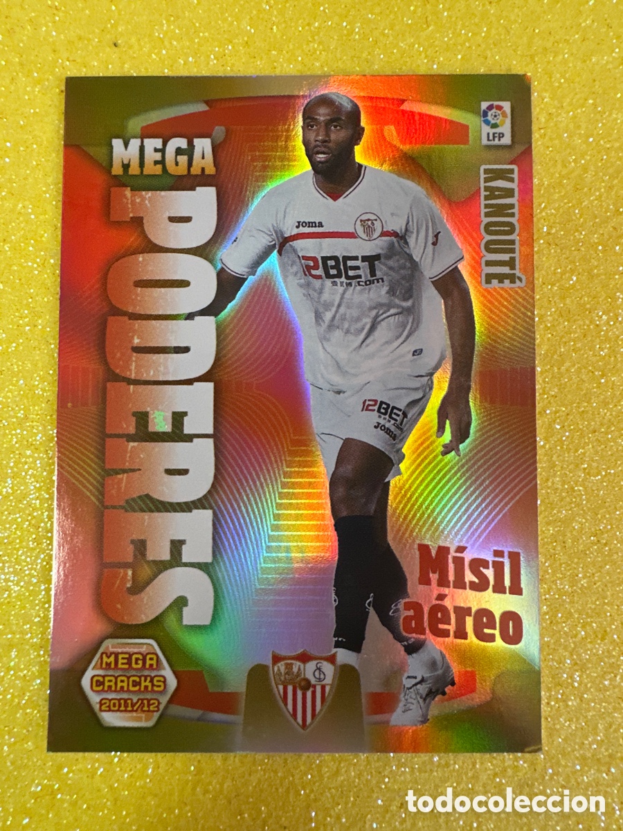Cromos de F&uacute;tbol: 387 KANOUT&Eacute; MEGAPODERES MEGACRACKS 2011-2012 11 12 PANINI TRADING CARD